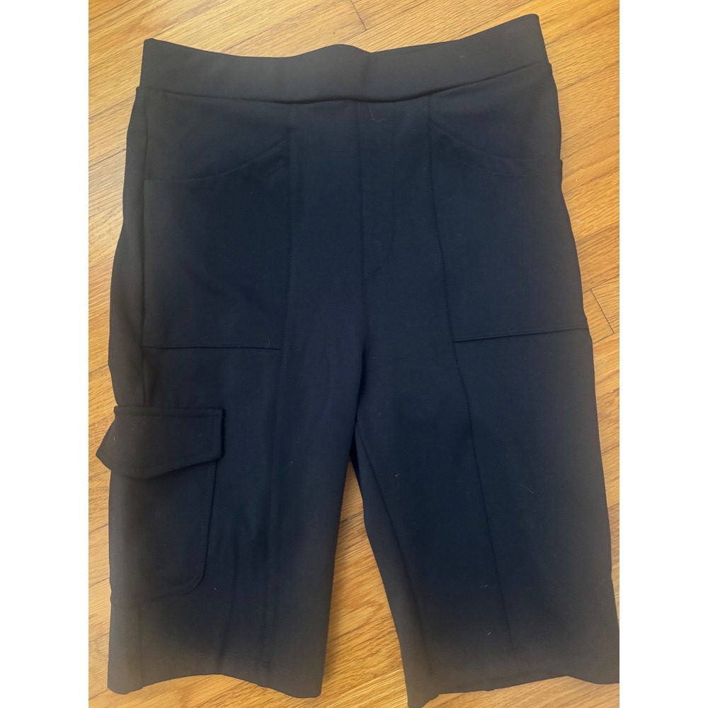 Halara Black Cargo Bermuda Shorts Womens Small High Waisted Activewear New